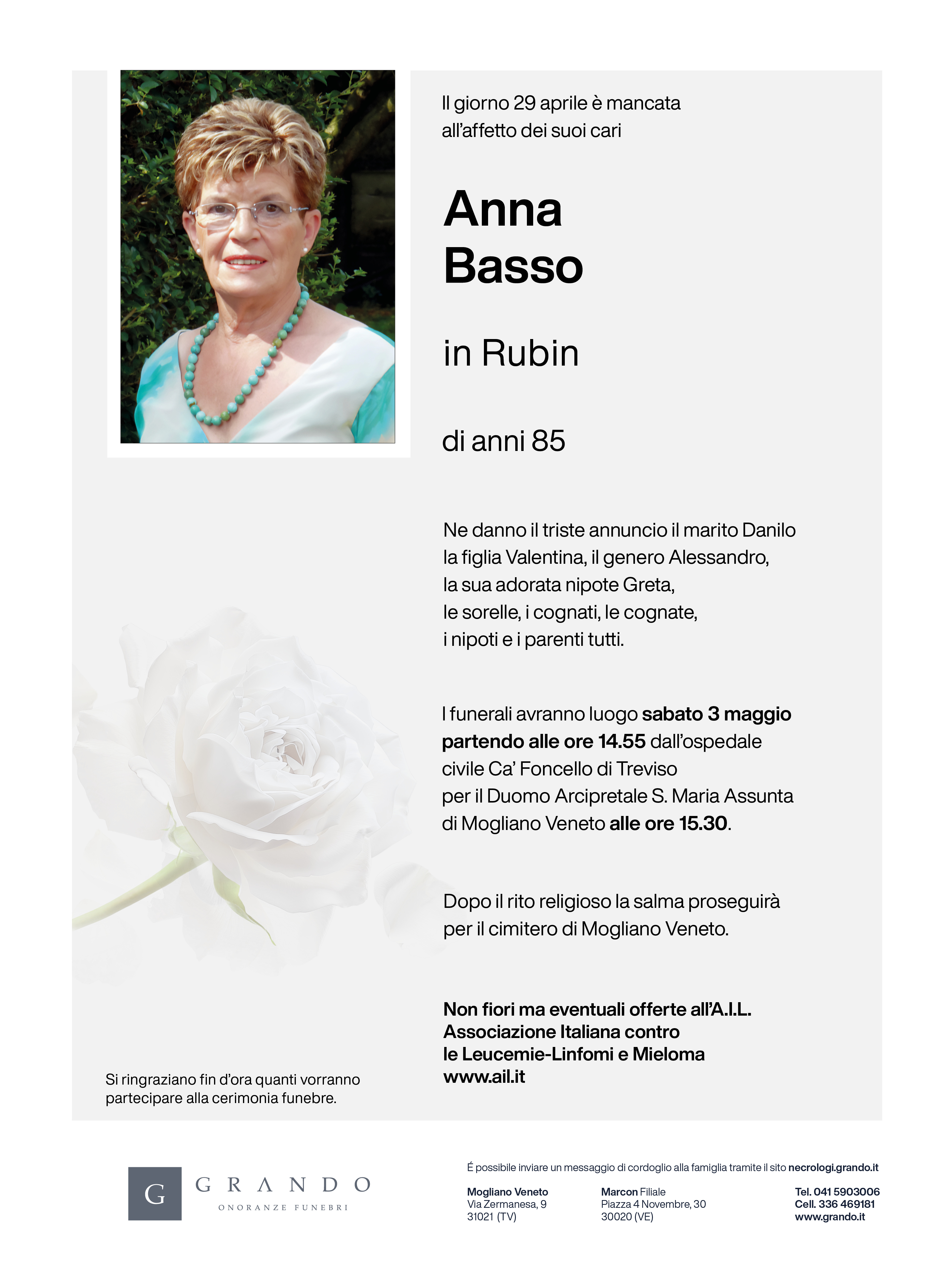 Epigrafe Anna Basso