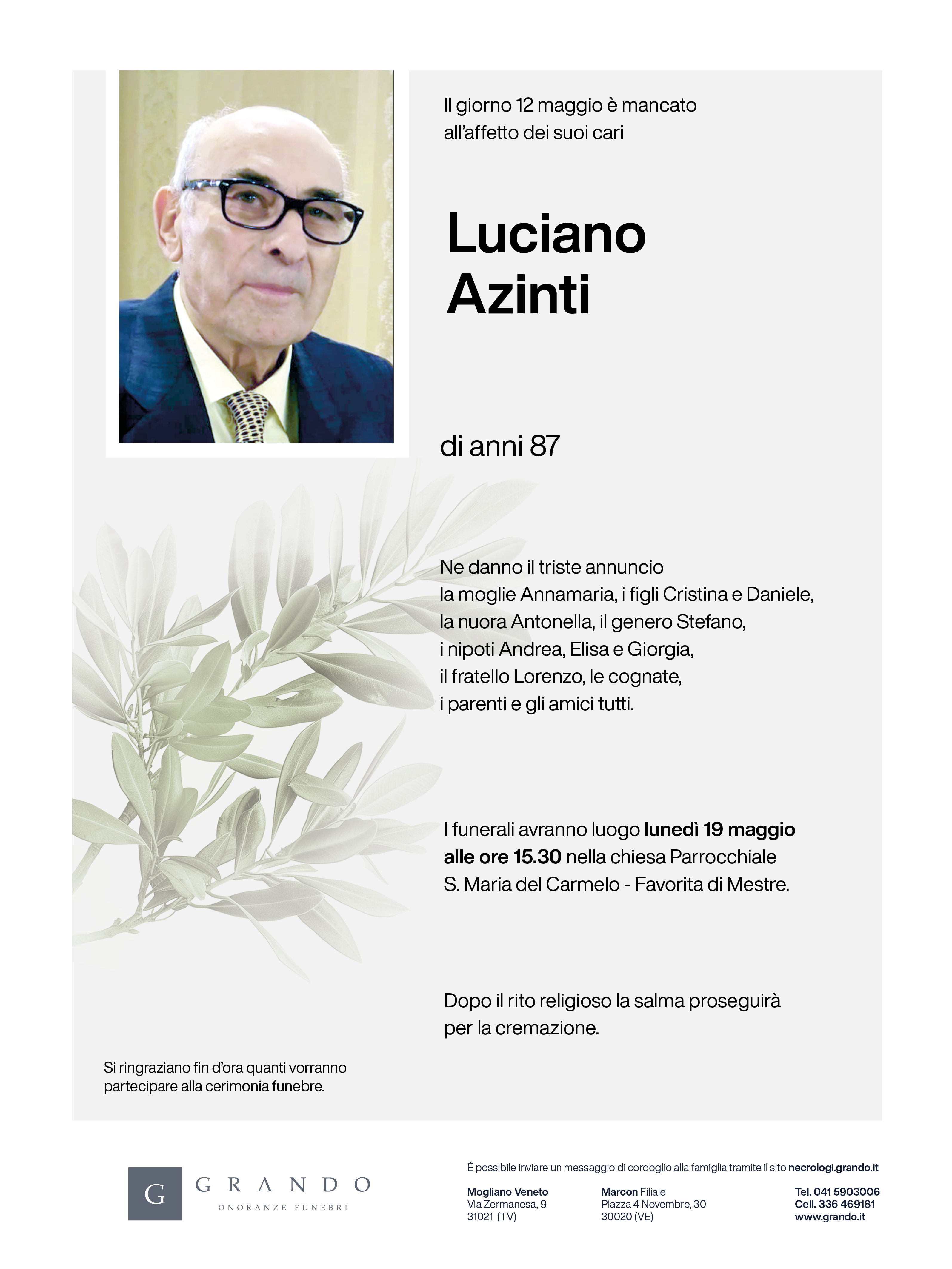 Epigrafe Luciano Azinti